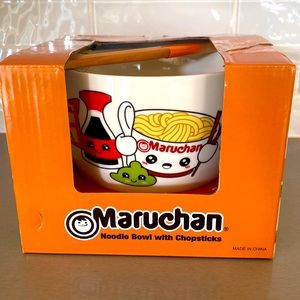 Maruchan Noodle Bowl with Chopsticks